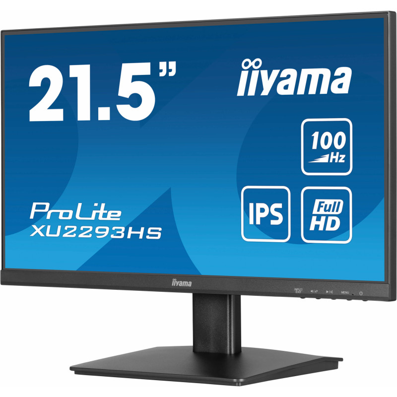 iiyama ProLite XU2293HS-B6 computer monitor 21.5" 1920 x 1080 pixels Full HD LED Black