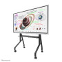 Neomounts FL50-525BL1 Support au sol mobile pour écran 55-86" - étagère multimédia incluse - installation rapide - TÜV