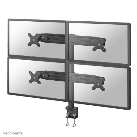 Neomounts FPMA-D700D4 monitor mount / stand 30" Desk Black