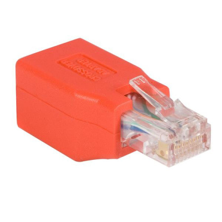 StarTech.com C6CROSSOVER cable gender changer RJ-45 Red