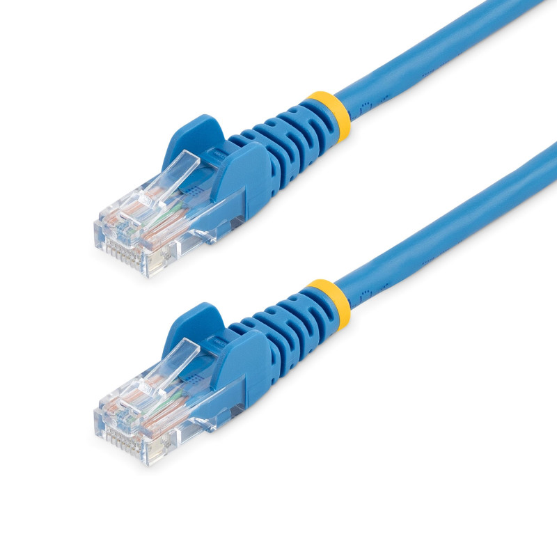StarTech.com 45PAT2MBL networking cable Blue 78.7" (2 m) Cat5e U/UTP (UTP)