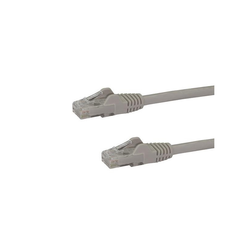 StarTech.com N6PATC7MGR networking cable Gray 275.6" (7 m) Cat6 U/UTP (UTP)