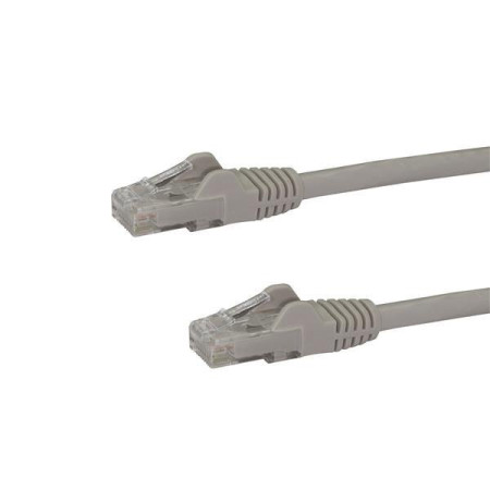 StarTech.com N6PATC7MGR networking cable Gray 275.6" (7 m) Cat6 U/UTP (UTP)