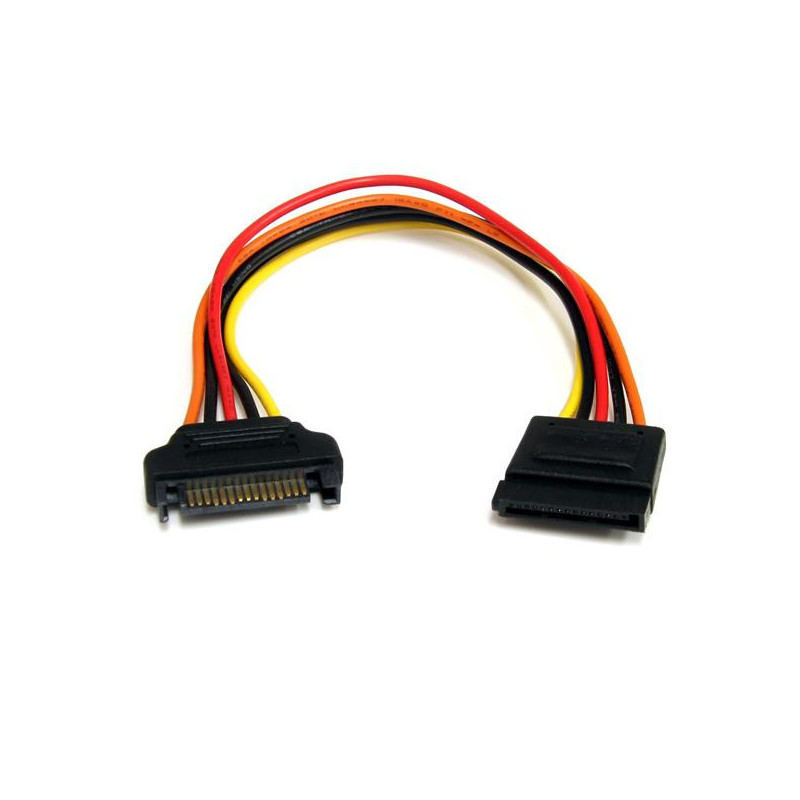 StarTech.com 15 pin SATA Power Extension Cable 8" (0.203 m)