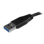 StarTech.com USB3AUB3MS USB cable USB 3.2 Gen 1 (3.1 Gen 1) 118.1" (3 m) USB A Micro-USB B Black