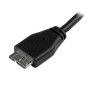 StarTech.com USB3AUB3MS USB cable USB 3.2 Gen 1 (3.1 Gen 1) 118.1" (3 m) USB A Micro-USB B Black