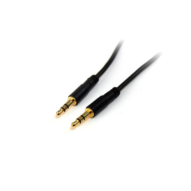 StarTech.com MU15MMS audio cable 181.1" (4.6 m) 3.5mm Black