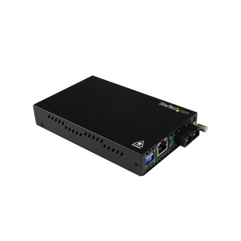 StarTech.com Convertisseur Ethernet Gigabit sur Fibre Optique MultiMode SC - 1000 Mb/s - 550m