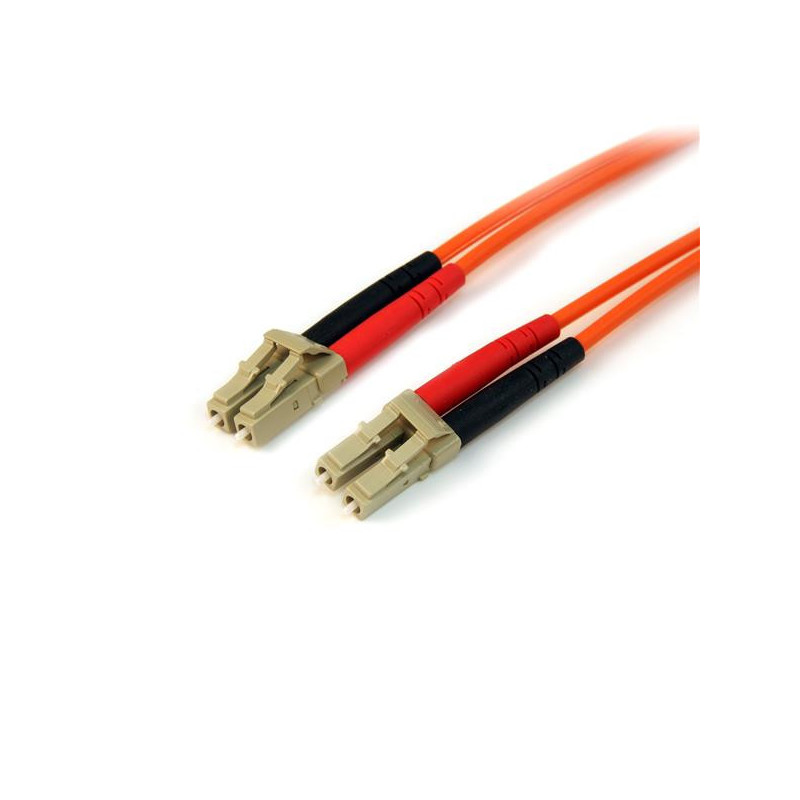 StarTech.com 50FIBLCLC10 InfiniBand/fibre optic cable 393.7" (10 m) LC Orange