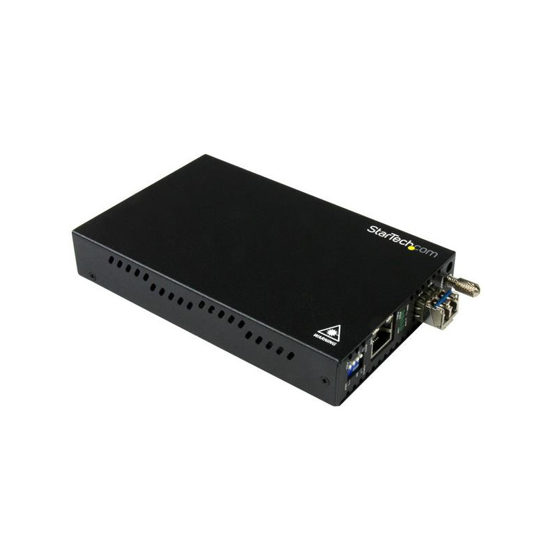 StarTech.com ET91000SM20 network media converter 2000 Mbit/s 1310 nm Single-mode Black