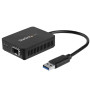 StarTech.com Convertisseur USB 3.0 vers Fibre Optique - Adaptateur compacte USB vers Open SFP - USB vers Adaptateur Réseau