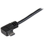 StarTech.com USBAUB50CMRA USB cable USB 2.0 19.7" (0.5 m) USB A Micro-USB A Black