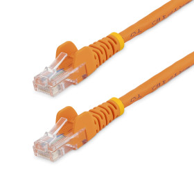 StarTech.com 45PAT50CMOR networking cable Orange 19.7" (0.5 m) Cat5e U/UTP (UTP)