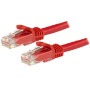 StarTech.com N6PATC150CMRD networking cable Red 59.1" (1.5 m) Cat6 U/UTP (UTP)