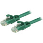 StarTech.com N6PATC750CMGN networking cable Green 295.3" (7.5 m) Cat6 U/UTP (UTP)