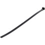 StarTech.com Colliers de Serrage Réutilisables 25 cm Noirs - Largeur 7 mm - Diam. faisceau 65 mm - Résistance traction 22 kg -