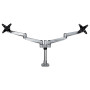 StarTech.com ARMDUALPS monitor mount / stand 27" Desk Silver
