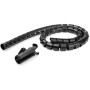 StarTech.com Gaine spirale range-câble Noir - 2,5 m - Diamètre de 45 mm