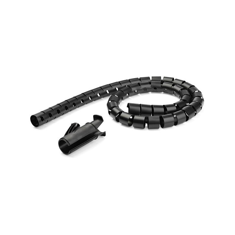 StarTech.com Gaine spirale range-câble Noir - 2,5 m - Diamètre de 45 mm
