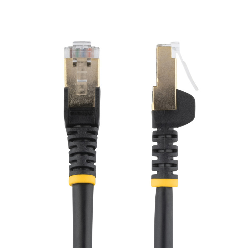 StarTech.com 6ASPAT5MBK networking cable Black 196.9" (5 m) Cat6a S/UTP (STP)