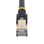 StarTech.com 6ASPAT5MBK networking cable Black 196.9" (5 m) Cat6a S/UTP (STP)