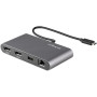 StarTech.com Mini Station d'Accueil Thunderbolt 3 - Dock Portable pour Deux Écrans avec DP 4K 60Hz, 1x hub USB-A (USB 3.0/5
