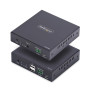 StarTech.com Extender KVM HDMI sur Réseau IP, 4K 60Hz, Sans Pilote, HDMI et USB sur Ethernet/CAT6, AVoIP, Kit Émetteur et