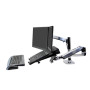 Ergotron LX Series Dual Stacking Arm 61 cm (24") Bureau Argent
