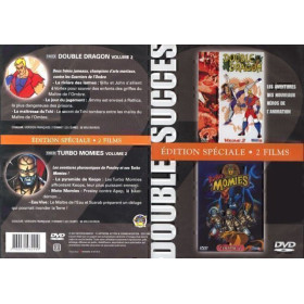 Double Dragon Vol. 2 + Turbo Momies Vol. 2 (2 Dessins Animés - 1 DVD)