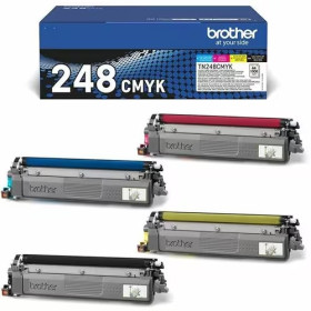 Brother TN-248VAL Laser - Cyan, Magenta, Jaune, Noir - Value pack - 4 - 1000 feuilles