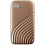 SSD Portable WD My Passport WDBAGF0010BGD-WESN - Externe - 1 To - Doré - USB 3.2 (Gen 2) Type C