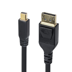 StarTech.com Câble Mini DisplayPort vers DisplayPort 1.4 de 3m - 8K 60Hz/4K 120Hz HBR3 HDR, UHD mDP vers DP 1.4, Câble