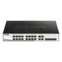 D-Link DGS-1210-20 Géré L2 Gigabit Ethernet (10/100/1000) 1U Noir