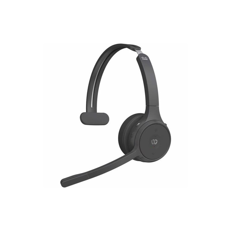 Cisco HS-WL-721-BUNAS-C écouteur/casque Sans fil Arceau Bureau/Centre d'appels Bluetooth Socle de chargement Noir