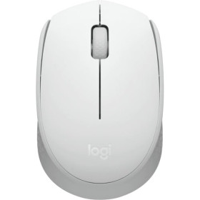 Logitech M171 Optical Mouse - Radio Frequency - USB - 3 Button(s) - Off-White - Wireless