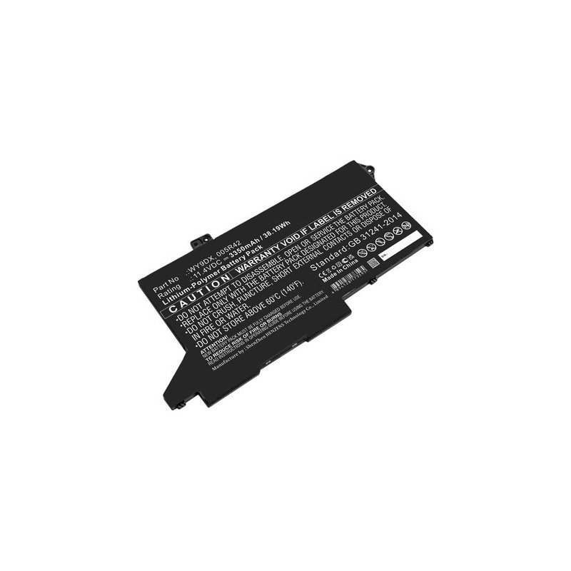 Li-Pol battery 11.4V 3350mAh 39Wh