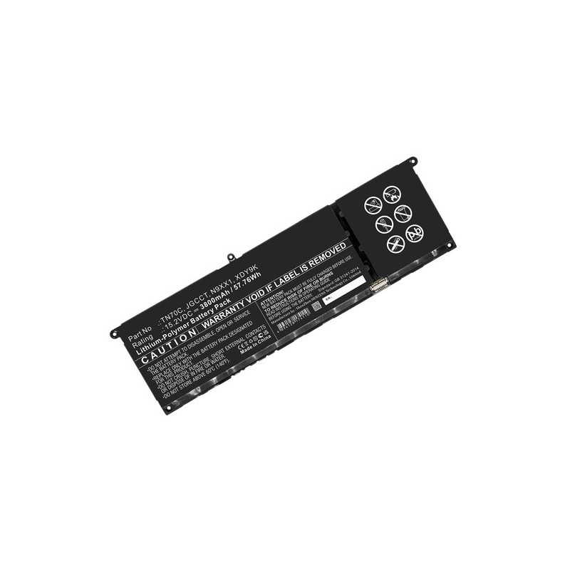 Batterie Li-Pol 15.2V 3800mAh 58Wh