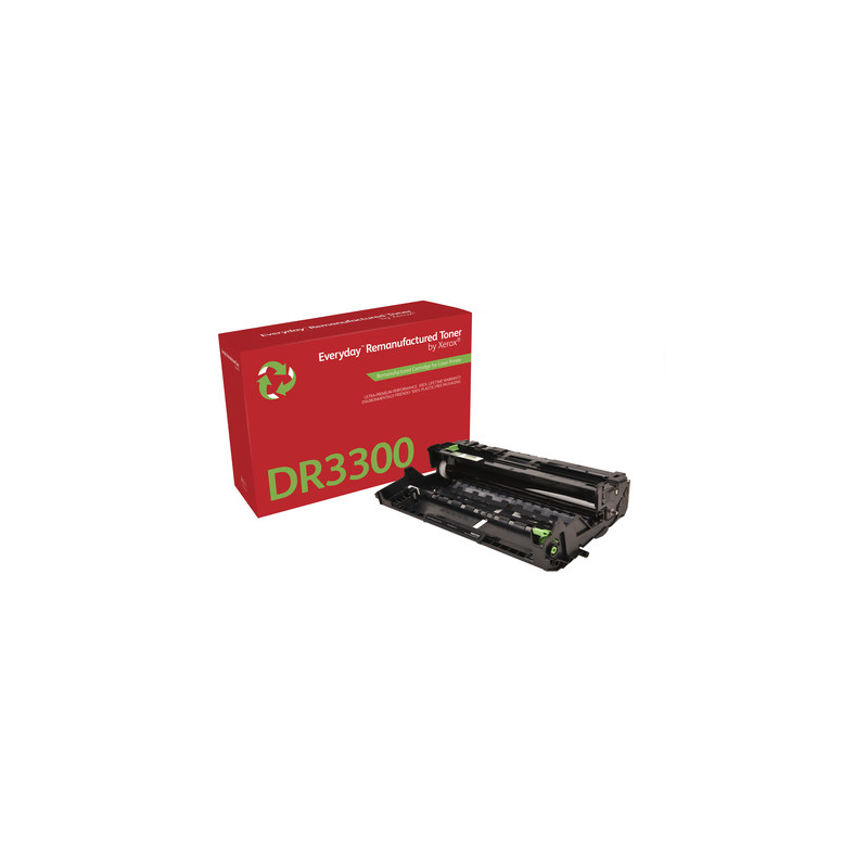 Xerox Tambour remanufacturé Mono Everyday™ de compatible avec Brother DR3300, Capacité standard
