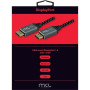 MCL MC3A99A0MC3993Z DisplayPort cable 3 m Black, White