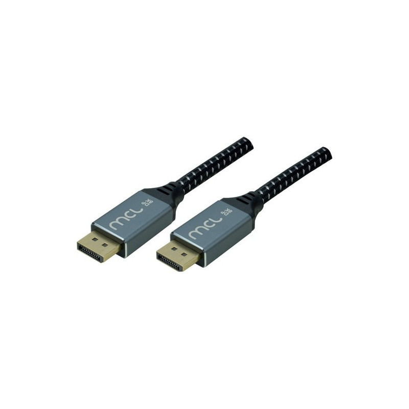 MCL MC3A99A0MC3992Z DisplayPort cable 2 m Black, White