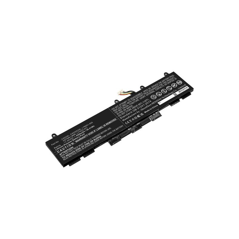 Li-Pol battery 11.55V 4200mAh 49Wh