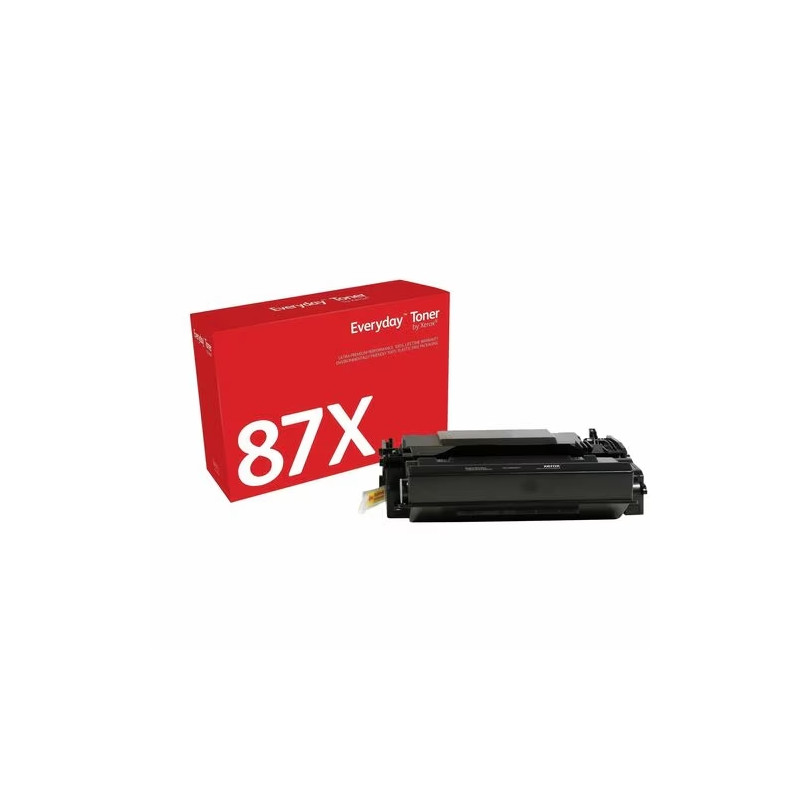 Everyday Toner Noir ™ de Xerox compatible avec HP 87X (CF287X/ CRG-041H), Grande capacité