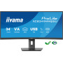 iiyama ProLite XCB3494WQSU-B1 écran plat de PC 86,4 cm (34") 3440 x 1440 pixels UltraWide Quad HD LED Noir