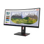 Lenovo ThinkVision T34WD-40 écran plat de PC 86,4 cm (34") 3440 x 1440 pixels Wide Quad HD LED Noir