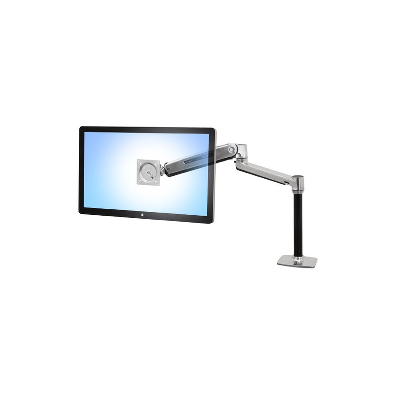Ergotron LX Series LX HD Sit-Stand 116.8 cm (46") Desk Aluminium