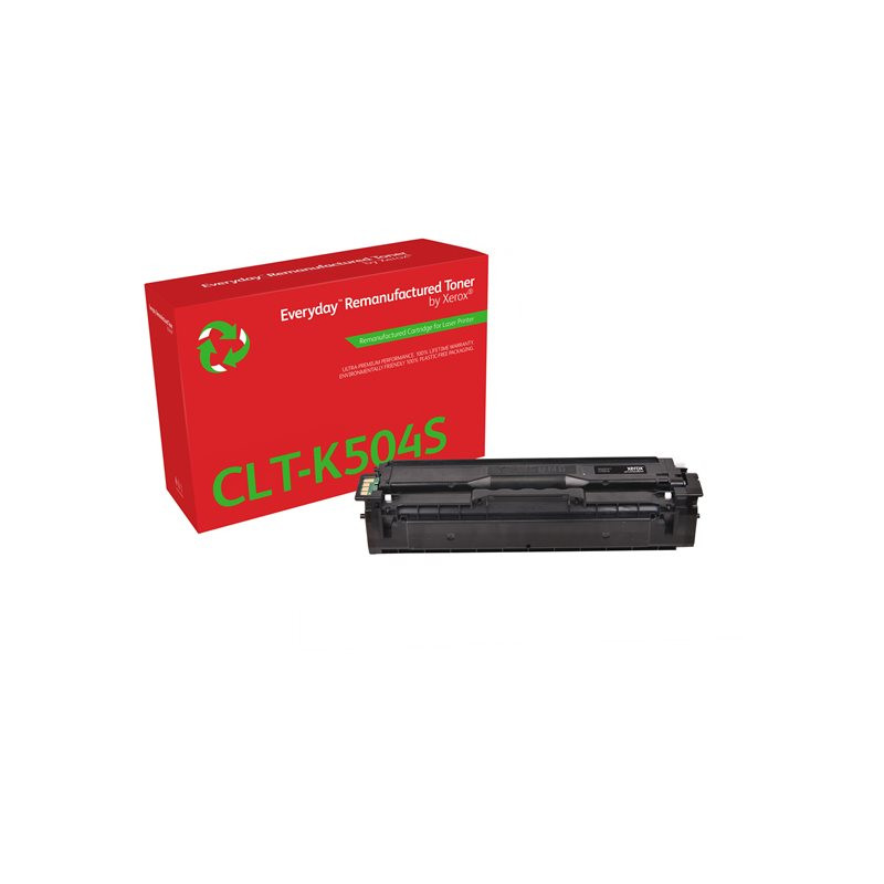 Everyday Toner remanufacturé Noir de Xerox compatible avec Samsung CLT-K504S, Capacité standard