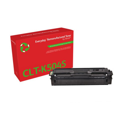 Everyday Toner remanufacturé Noir de Xerox compatible avec Samsung CLT-K504S, Capacité standard
