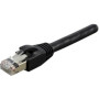 MCL FCC8BMSF-0.15M/N networking cable Black Cat8 S/FTP (S-STP)