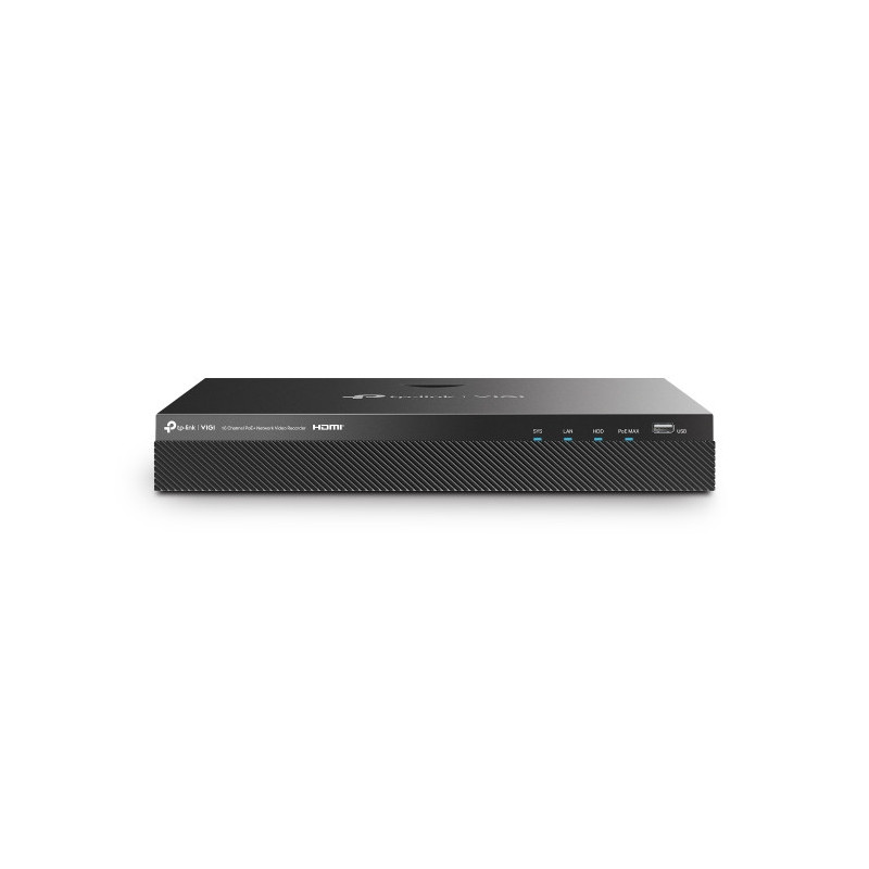 TP-Link VIGI NVR2016H-16MP Enregistreur vidéo sur réseau Noir