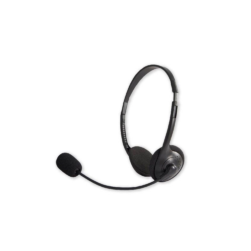 MCL CSQ-M2/NZ écouteur/casque Avec fil Arceau Bureau/Centre d'appels Noir